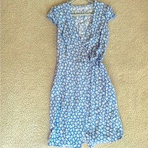 Reformation wrap dress xs